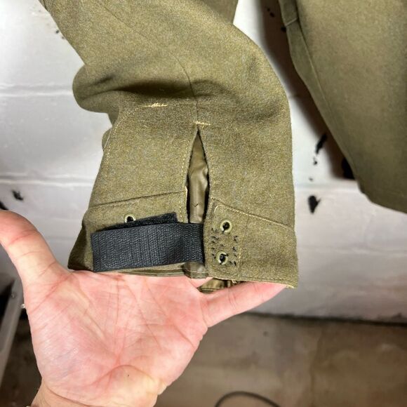 Vintage Italian Wool Army Trousers - Picture 9 of 13